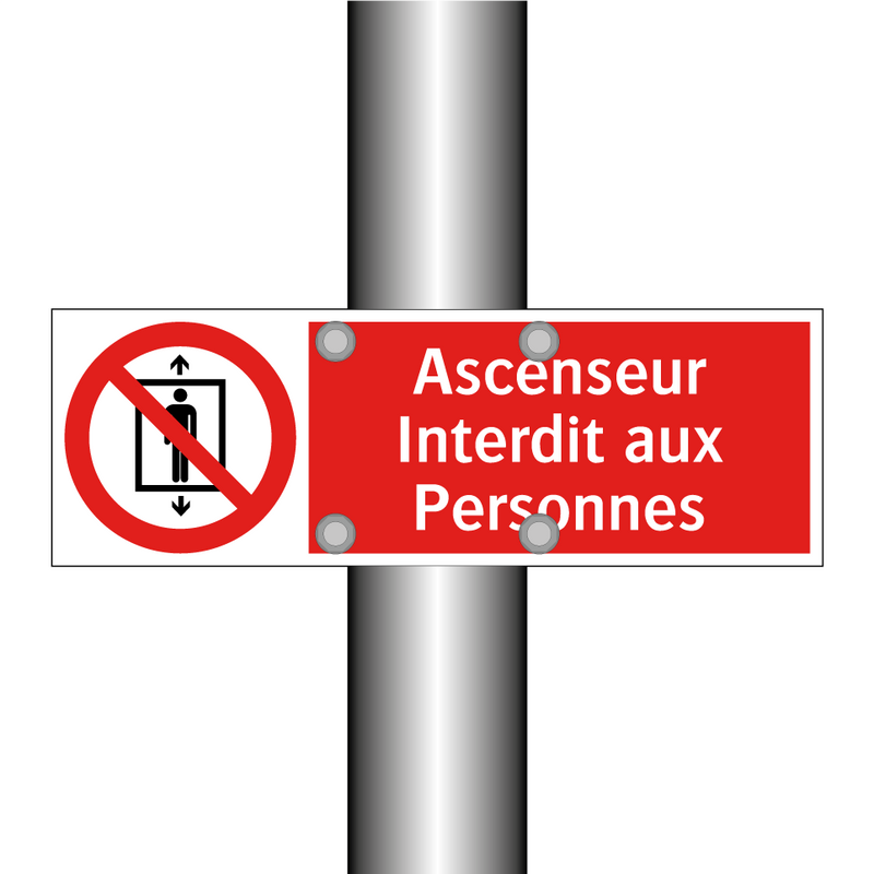 Ascenseur Interdit aux Personnes