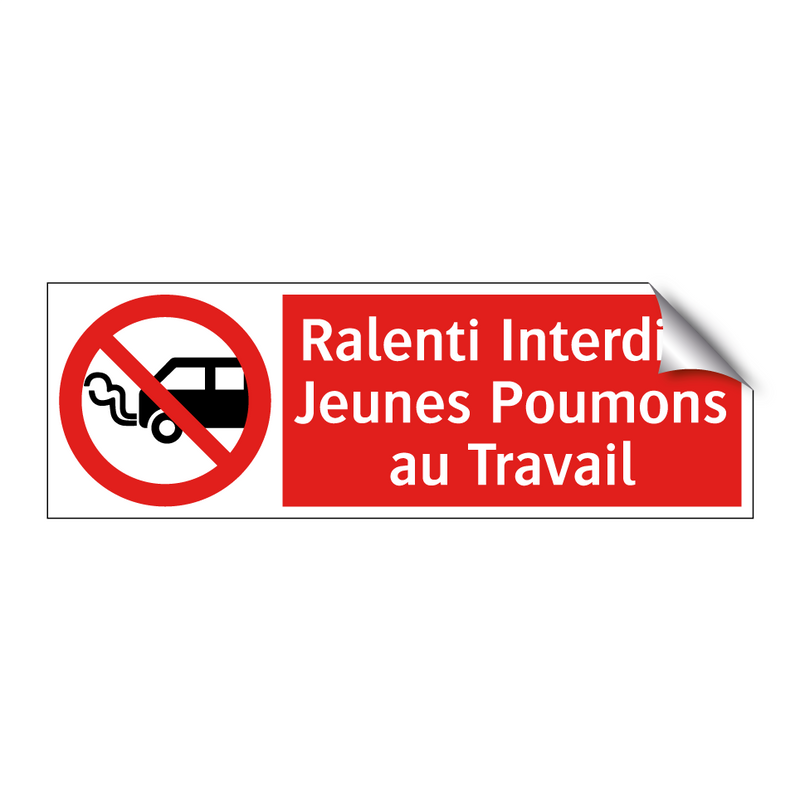 Ralenti Interdit : Jeunes Poumons au Travail