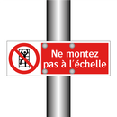 Ne montez pas à l'échelle