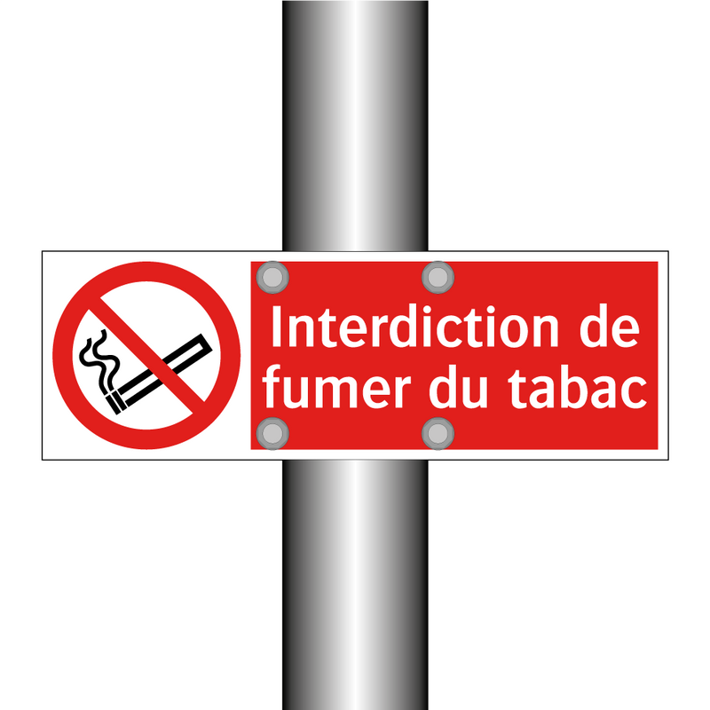 Interdiction de fumer du tabac