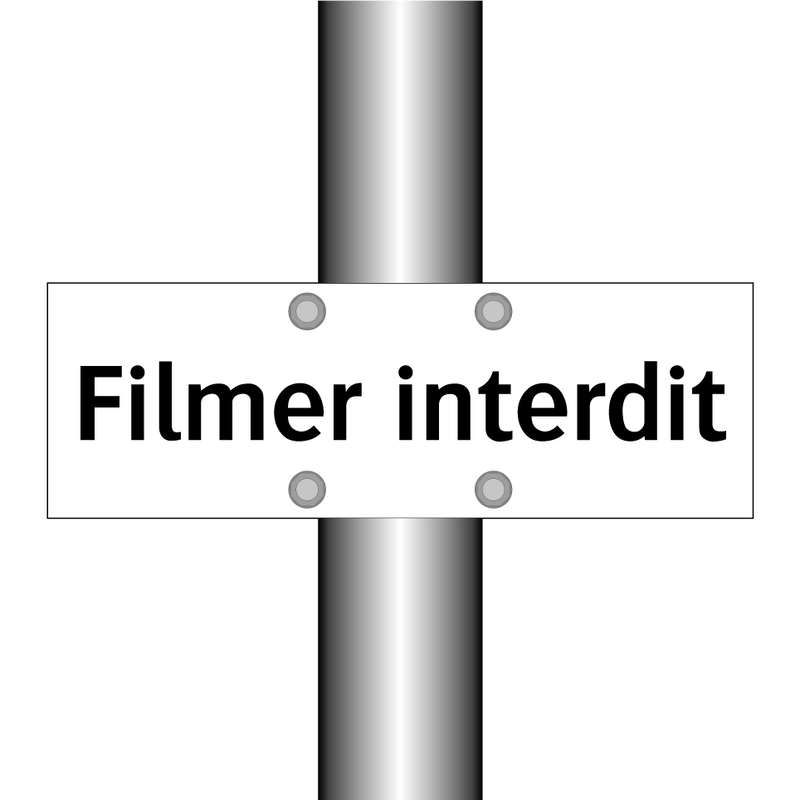 Filmer interdit