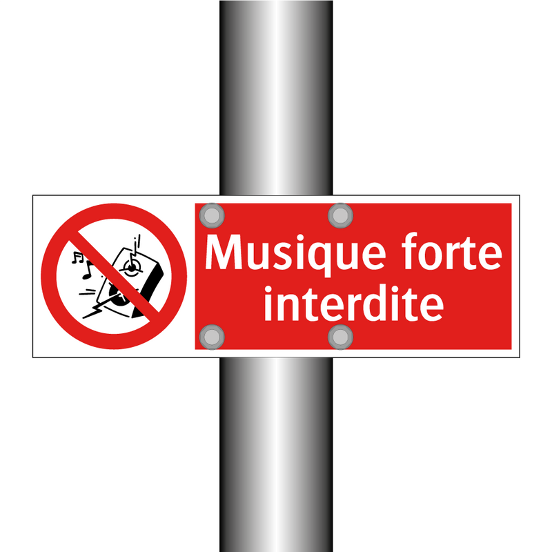 Musique forte interdite