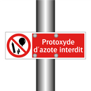 Protoxyde d'azote interdit