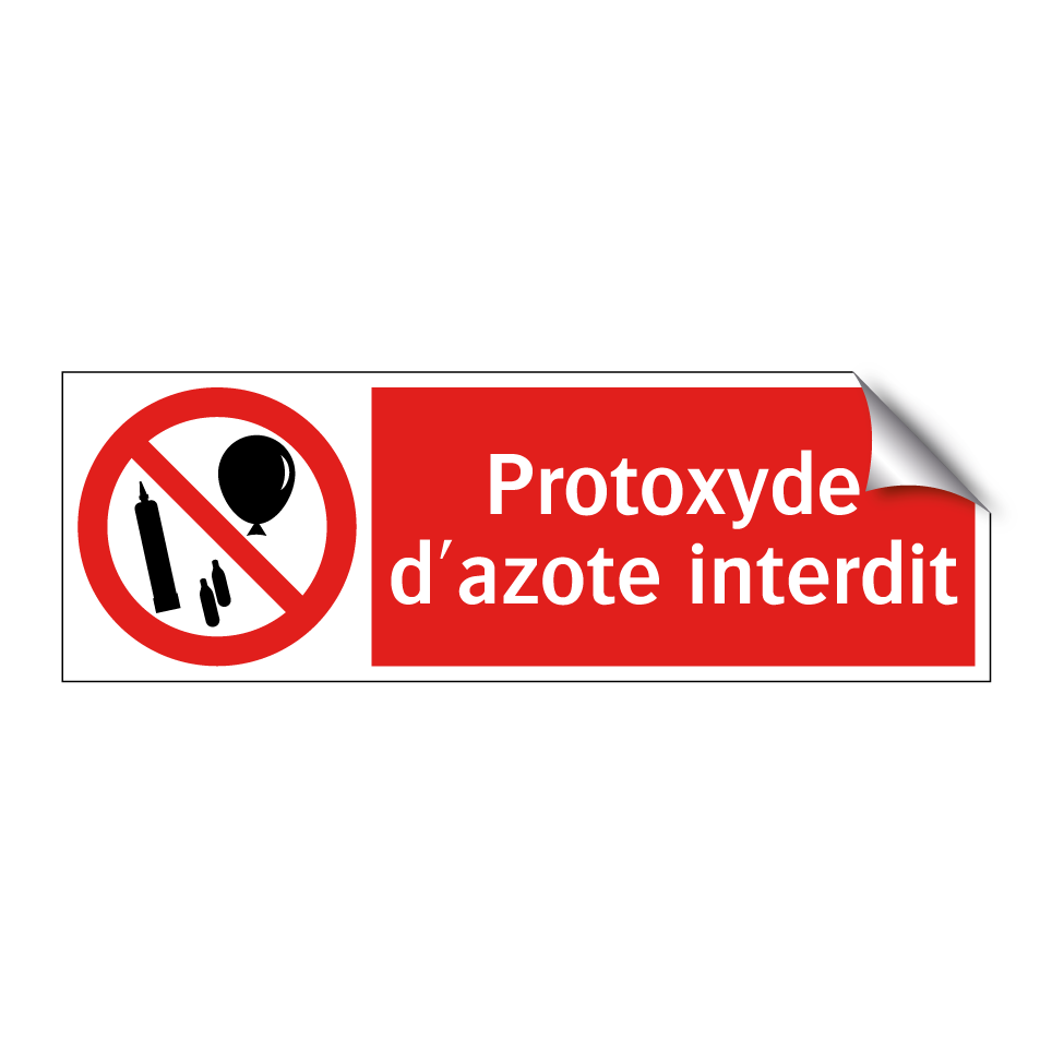 Protoxyde d'azote interdit