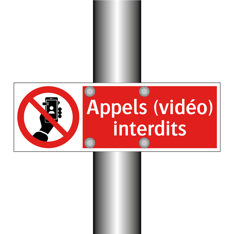 Appels (vidéo) interdits