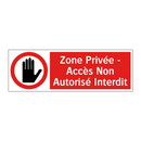 Zone Privée - Accès Non Autorisé Interdit