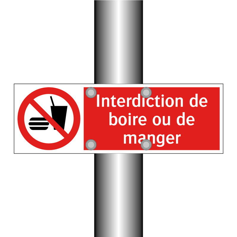 Interdiction de boire ou de manger