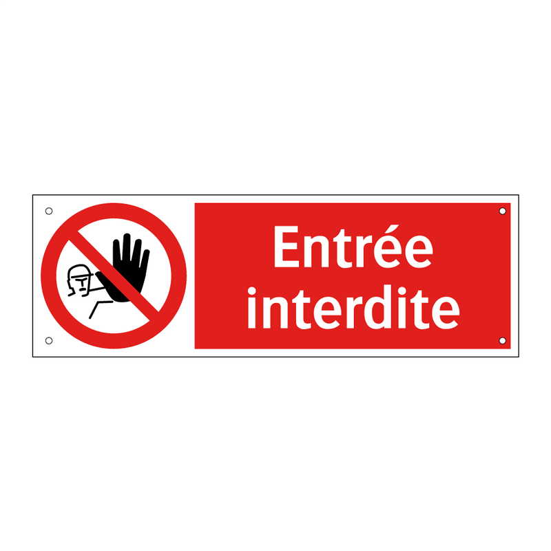 Entrée interdite