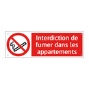 Interdiction de fumer dans les appartements