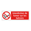Interdiction de fumer sur les balcons