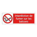 Interdiction de fumer sur les balcons