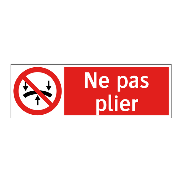 Ne pas plier