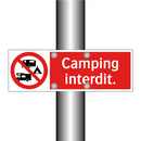 Camping interdit.