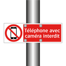 Téléphone avec caméra interdit