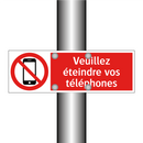 Veuillez éteindre vos téléphones