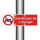 Interdiction de s'allonger