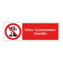 Vélos/Cyclomoteurs Interdits