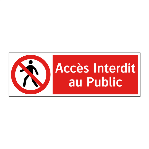 Accès Interdit au Public