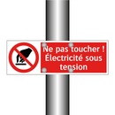 Ne pas toucher ! Électricité sous tension