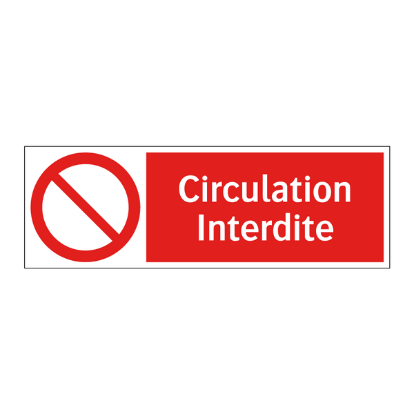 Circulation Interdite