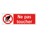 Ne pas toucher