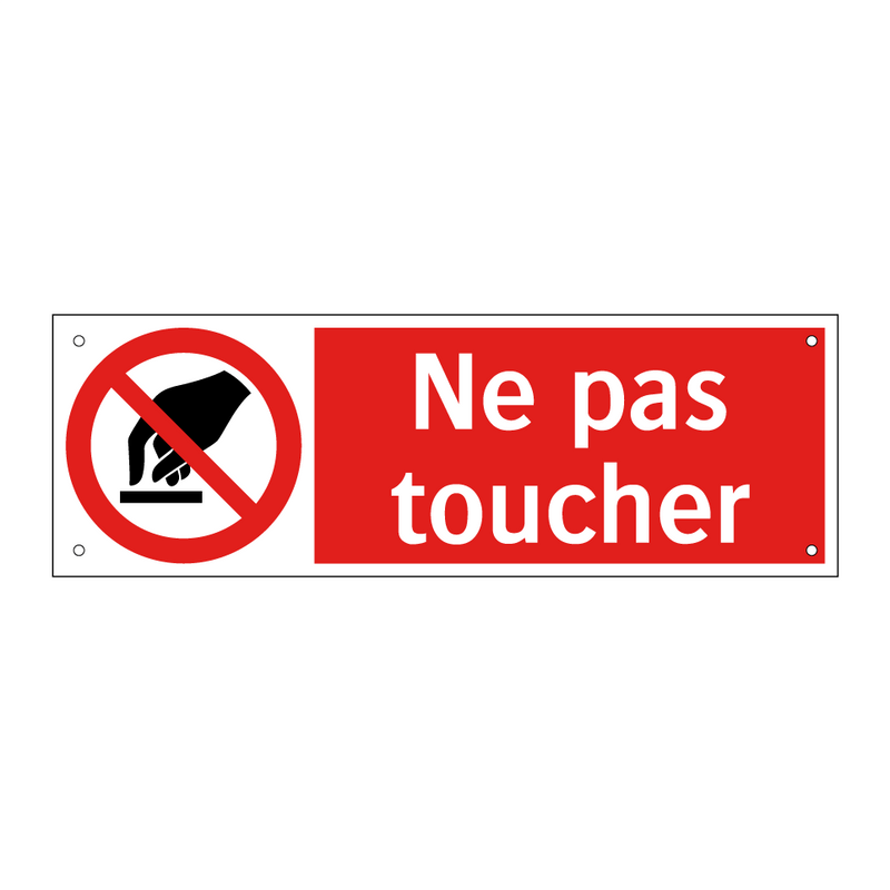 Ne pas toucher