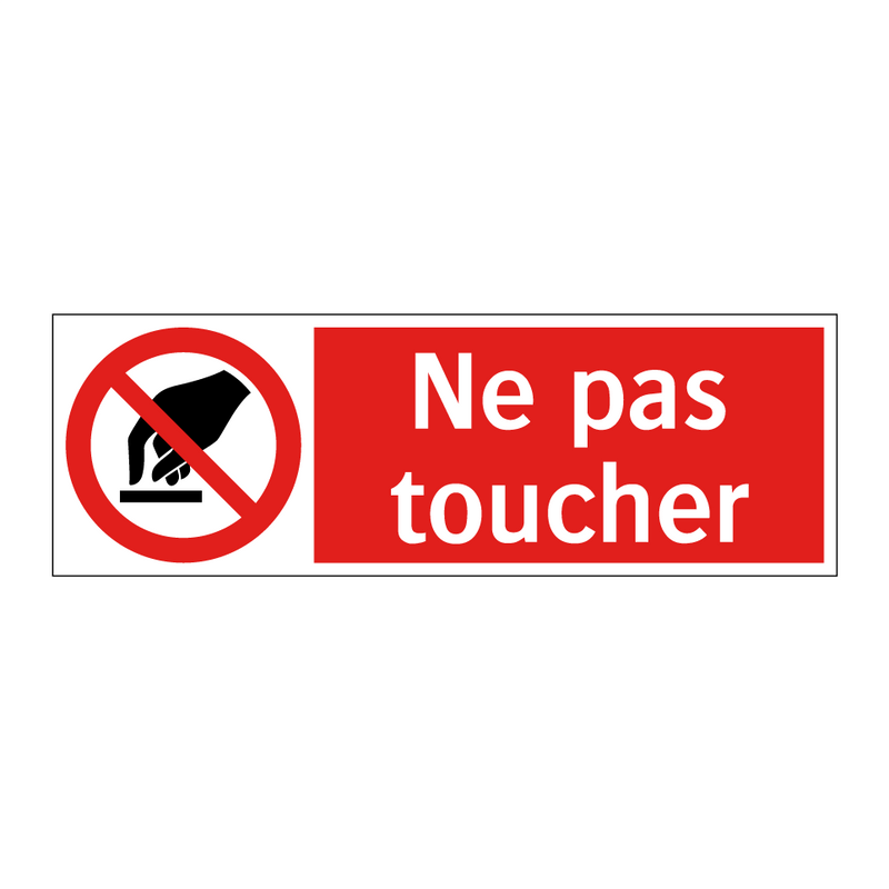 Ne pas toucher