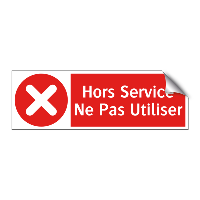 Hors Service Ne Pas Utiliser