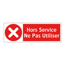 Hors Service Ne Pas Utiliser
