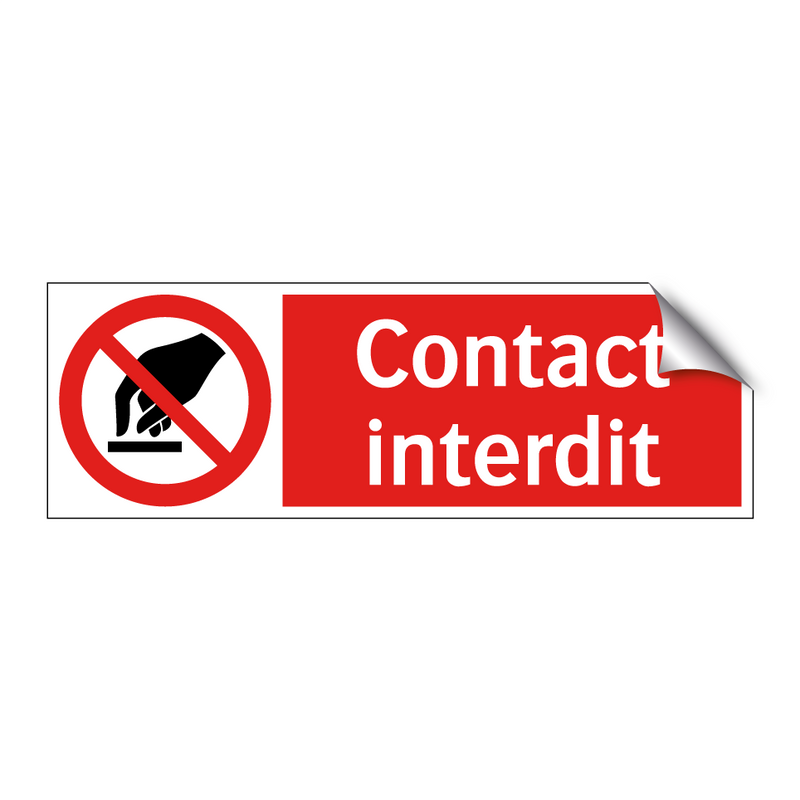 Contact interdit