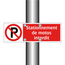 Stationnement de motos interdit