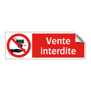 Vente interdite