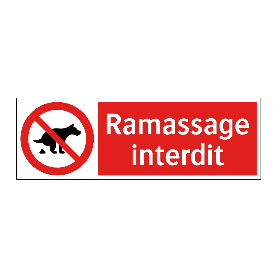 Ramassage interdit