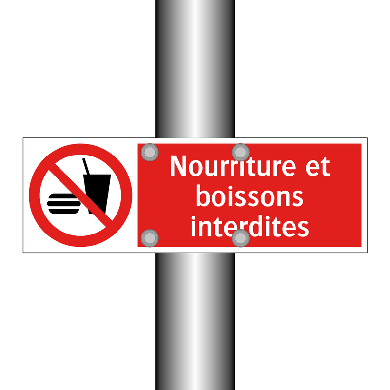 Nourriture et boissons interdites
