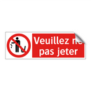 Veuillez ne pas jeter