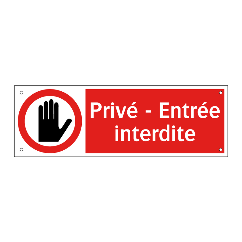 Privé - Entrée interdite