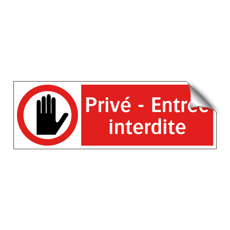 Privé - Entrée interdite