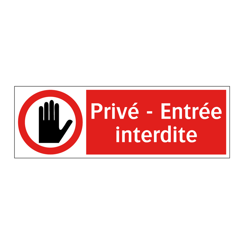Privé - Entrée interdite