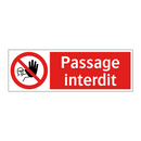 Passage interdit