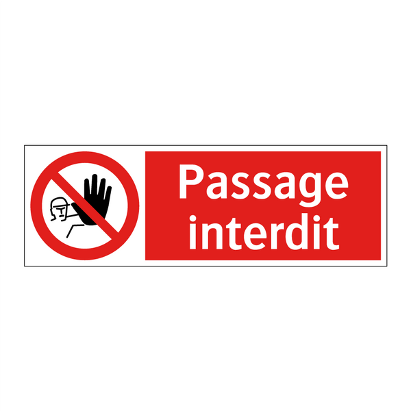 Passage interdit