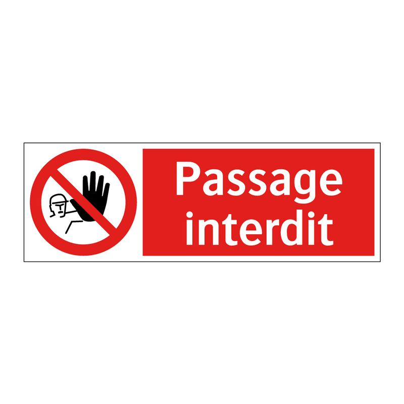 Passage interdit