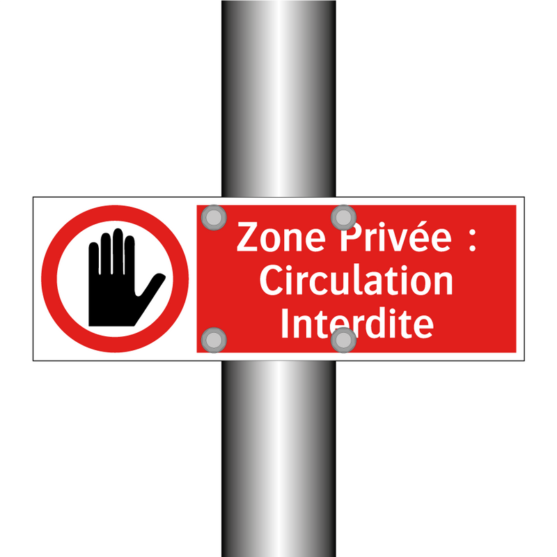 Zone Privée : Circulation Interdite