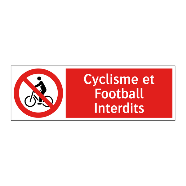 Cyclisme et Football Interdits