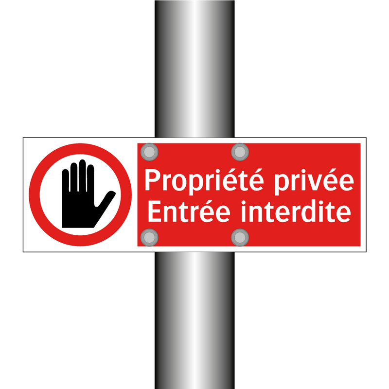 Propriété privée Entrée interdite