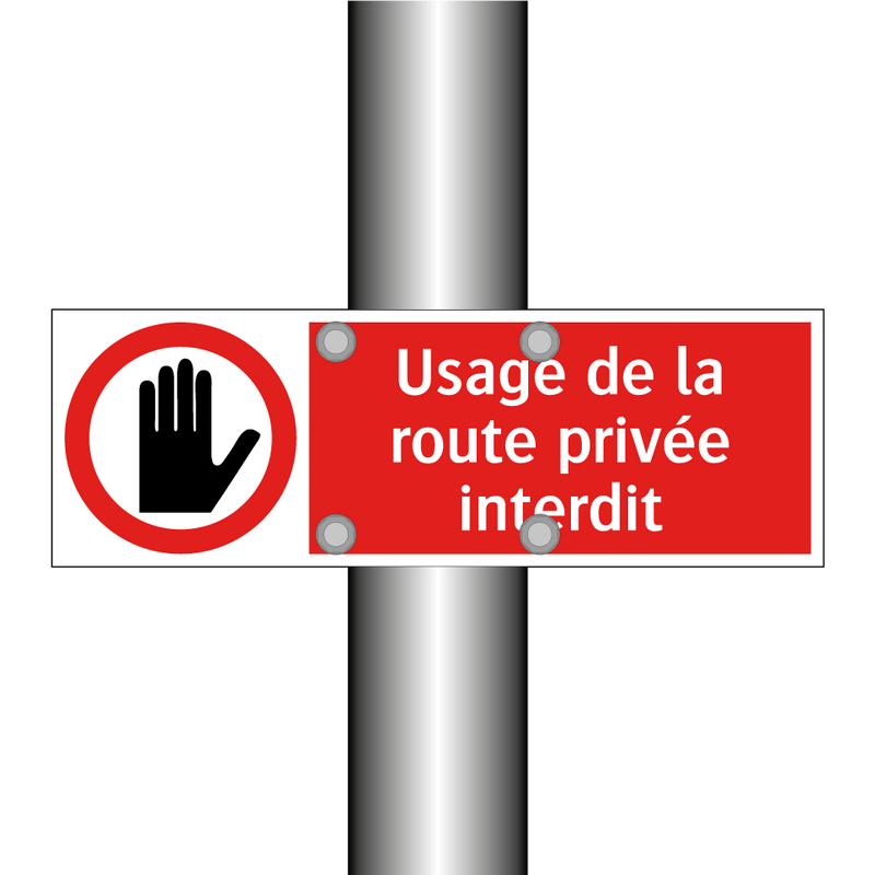 Usage de la route privée interdit