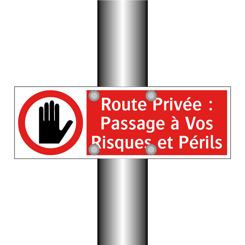 Route Privée : Passage à Vos Risques et Périls