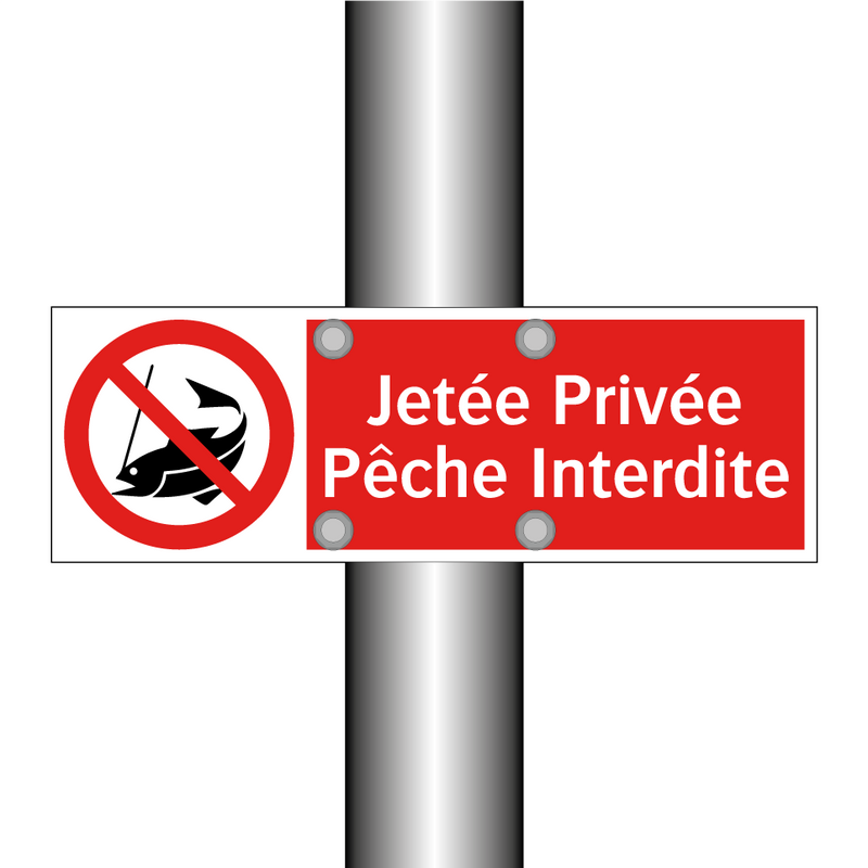 Jetée Privée Pêche Interdite