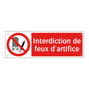 Interdiction de feux d'artifice