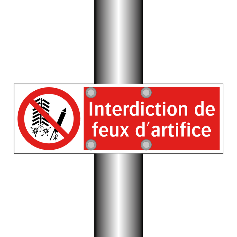 Interdiction de feux d'artifice
