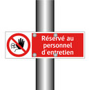Réservé au personnel d'entretien
